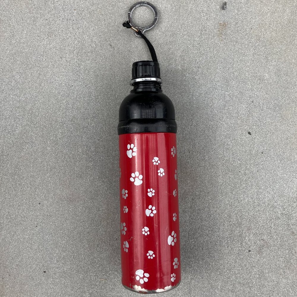 🐾 Guardian Gear Stainless Steel Pet Water Bottle – 24oz 🐾 Roller Ball Nozzle